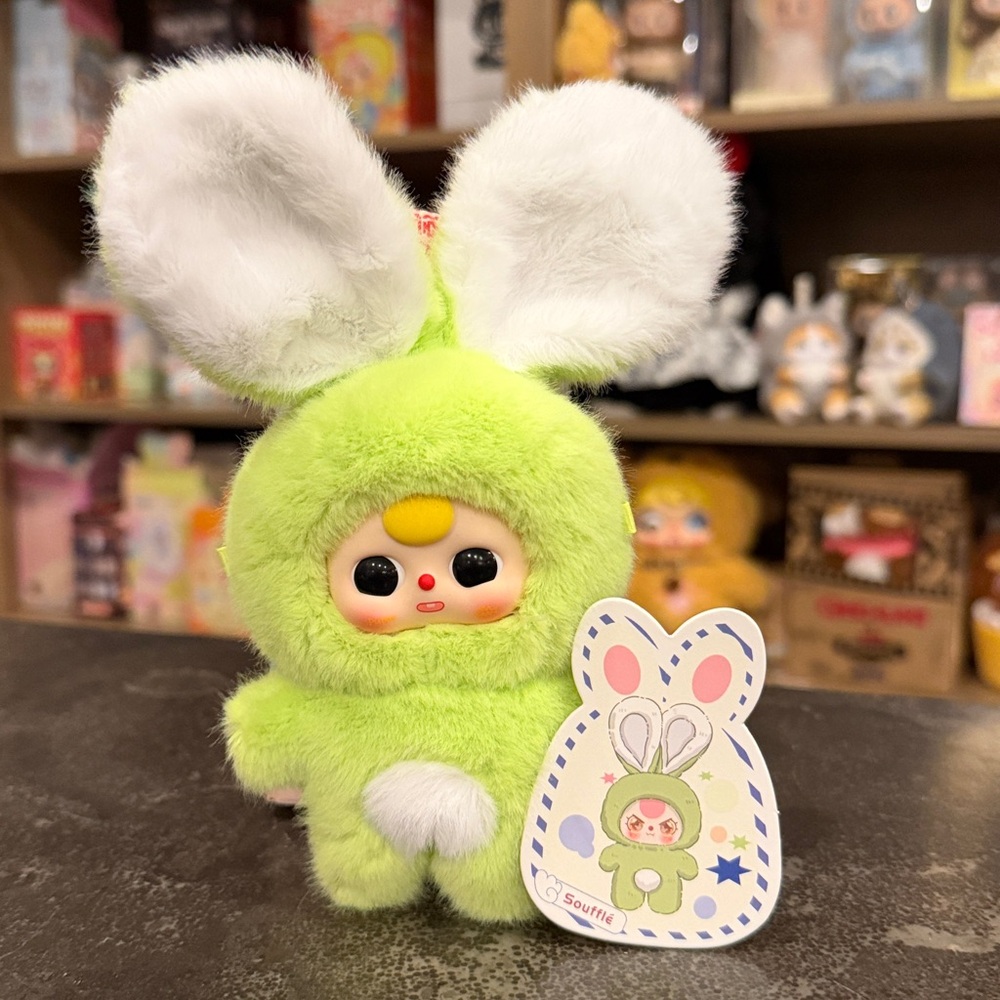 Baby Three Petit Macaron Cute Bunny Plush Pendant - Picture 14 of 16